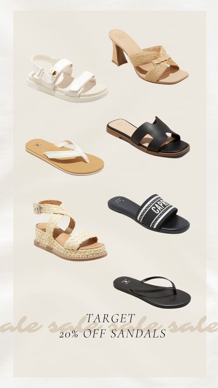 Target 20% off summer sandals! These are so cute cute and perfect if you have a vacation coming up!

Target, summer styles, summer sandals, on sale, Target shoes, Target sandals, summer fashion 

#LTKfindsunder100 #LTKfindsunder50 #LTKstyletip