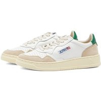 Autry Women's Medalist Low Sneakers in White/Green, Size UK 8 | END. Clothing | End Clothing (US & RoW)