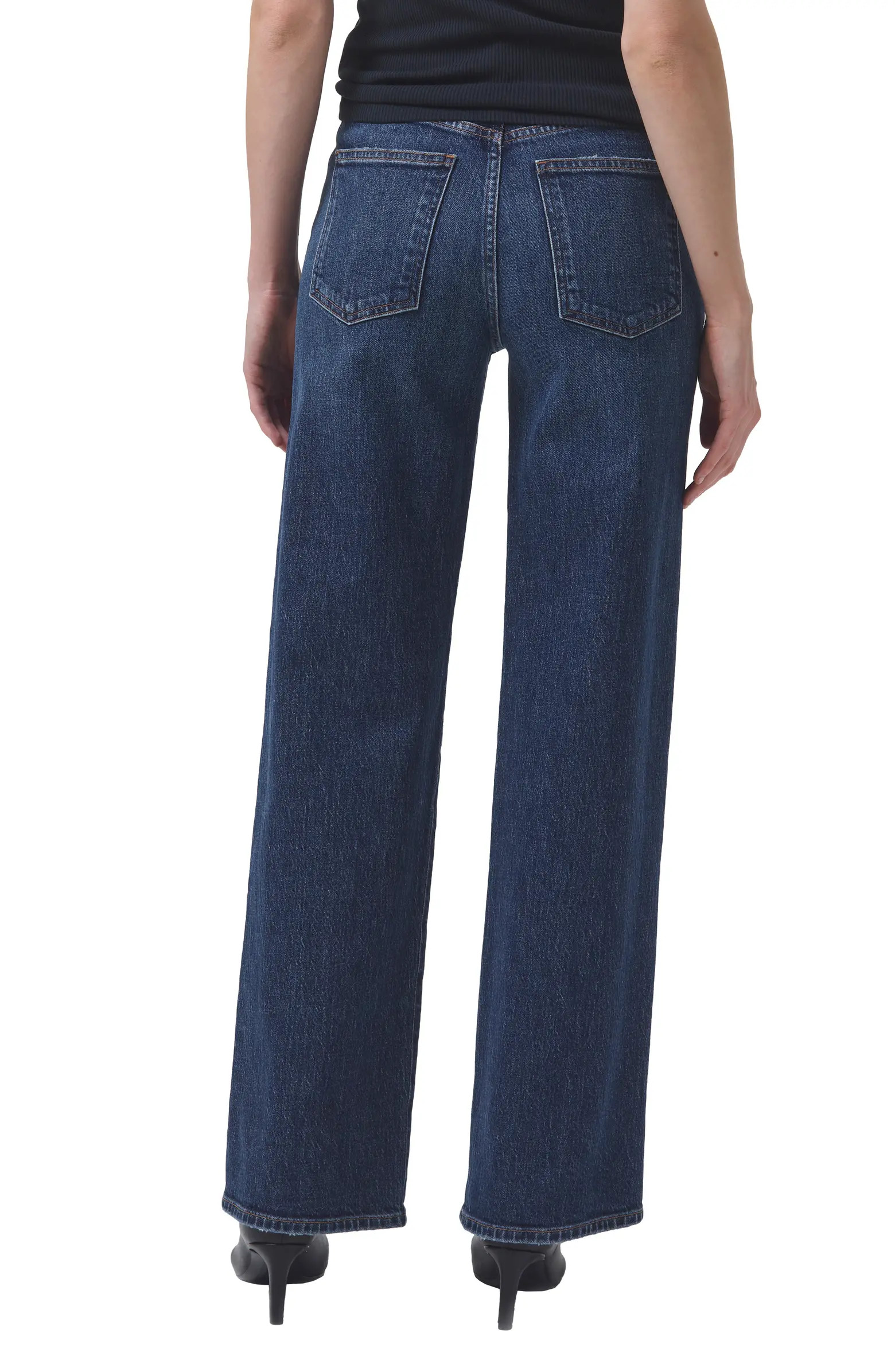 Harper Ankle Wide Leg Jeans | Nordstrom