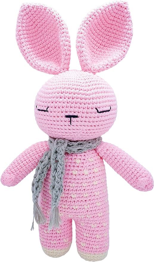 FRILY Peter Rabbit - Crochet Stuffed Animals - Bunny Knitted Stuffed Animal Toys, amigurumi Toys,... | Amazon (US)