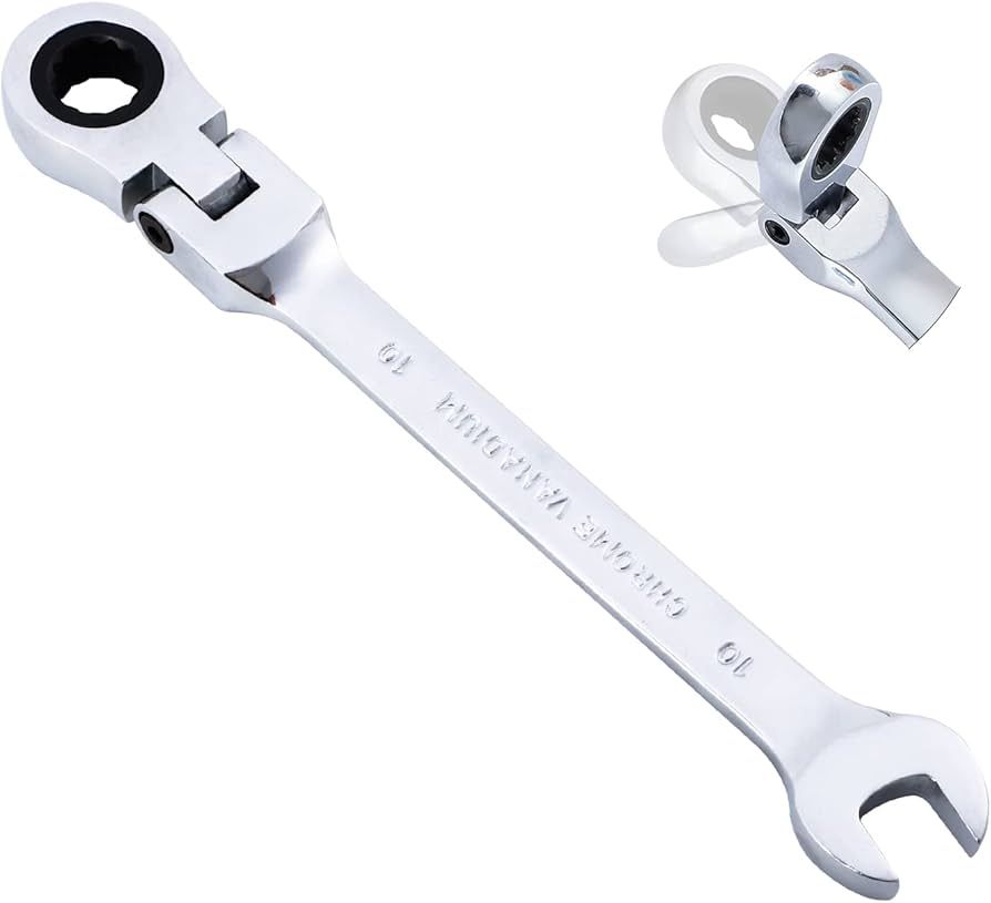 B4B BANG 4 BUCK 10mm Ratcheting Combination Wrench,Metric Flex Head Ratcheting Wrench Spanner wit... | Amazon (US)