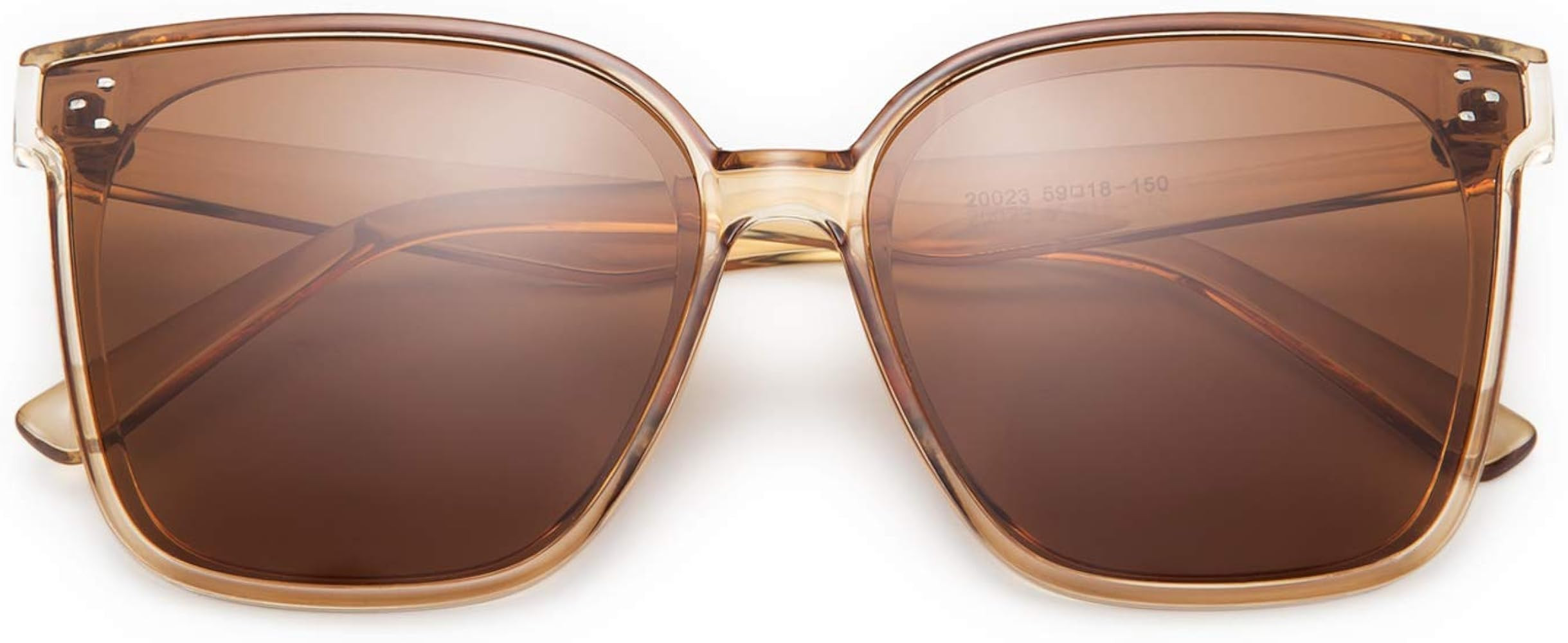 FEISEDY Retro Square Polarized Sunglasses Women Men Oversized Vintage Shades B2600 | Amazon (US)