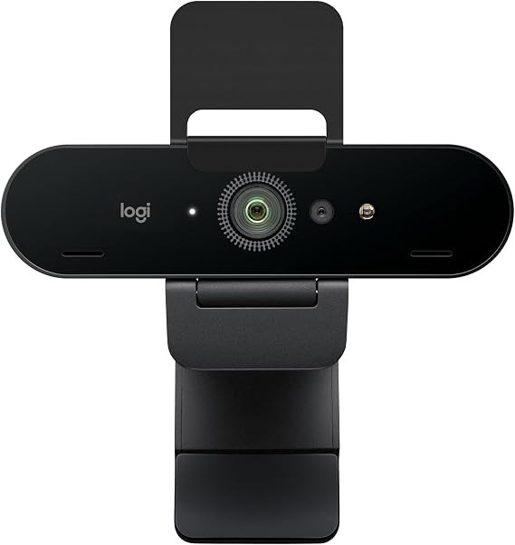Logitech Brio 4K Webcam, Ultra 4K HD Video Calling, Noise-Canceling mic, HD Auto Light Correction... | Amazon (US)
