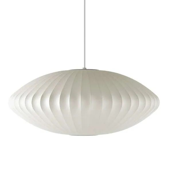 Nelson Bubble Saucer Pendant Replica - 7.25" Body Height x 24" Dia | Bed Bath & Beyond