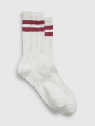 Stripe Quarter Crew Socks | Gap (US)