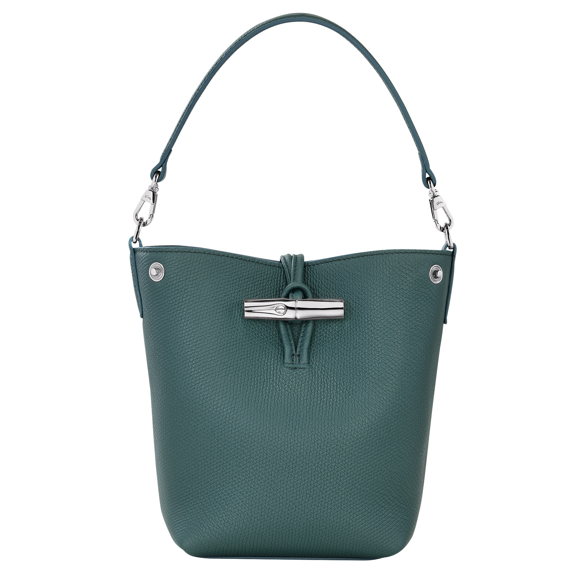 Le Roseau XS Bucket bag Cedar - Leather | Longchamp US | Longchamp