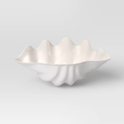 Coastal 39 fl oz Shell Serving Platter - Threshold™ | Target