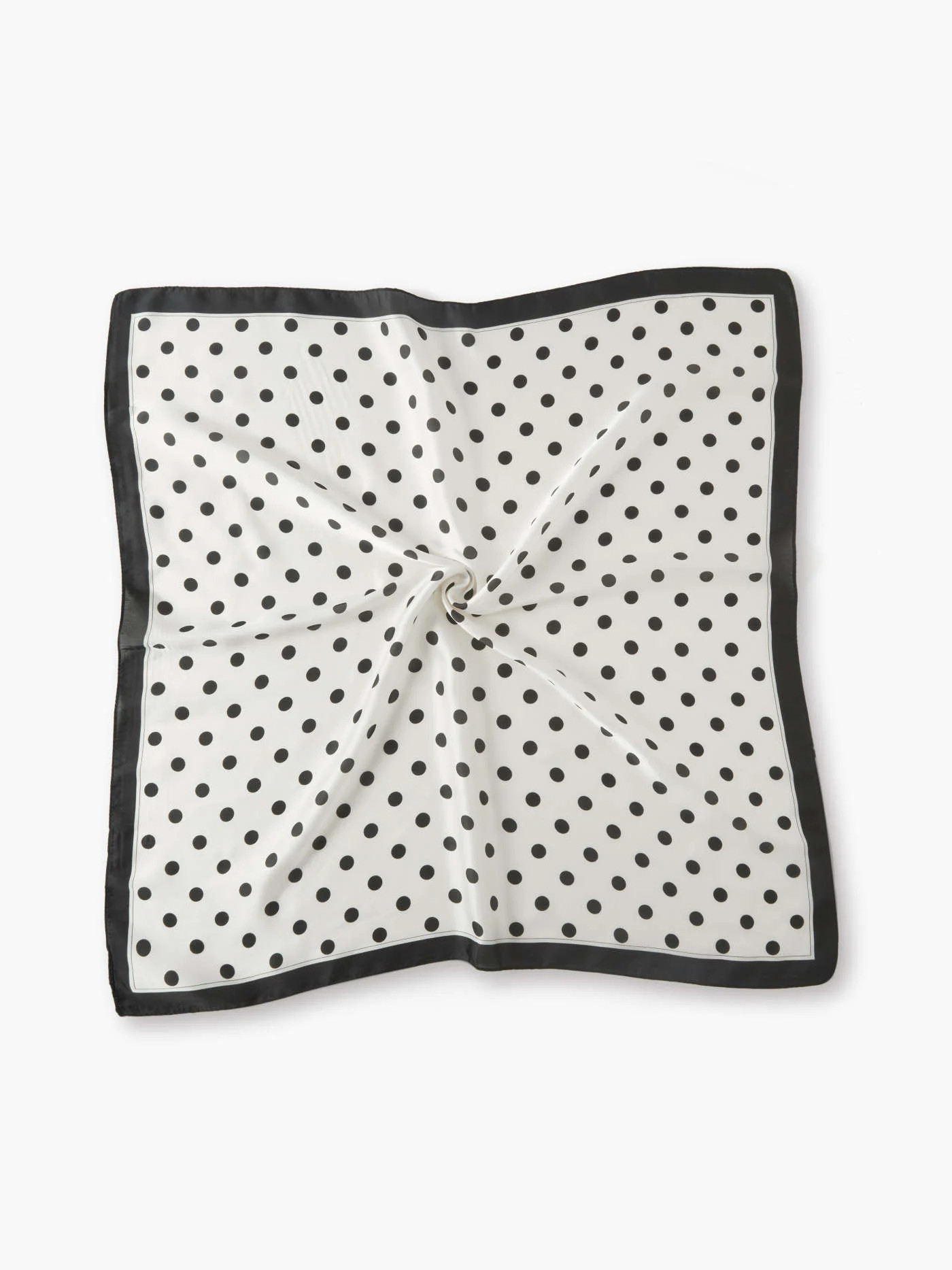 POLKA DOT SQUARE HEADSCARF For Décontracté quotidien Travail | Cider