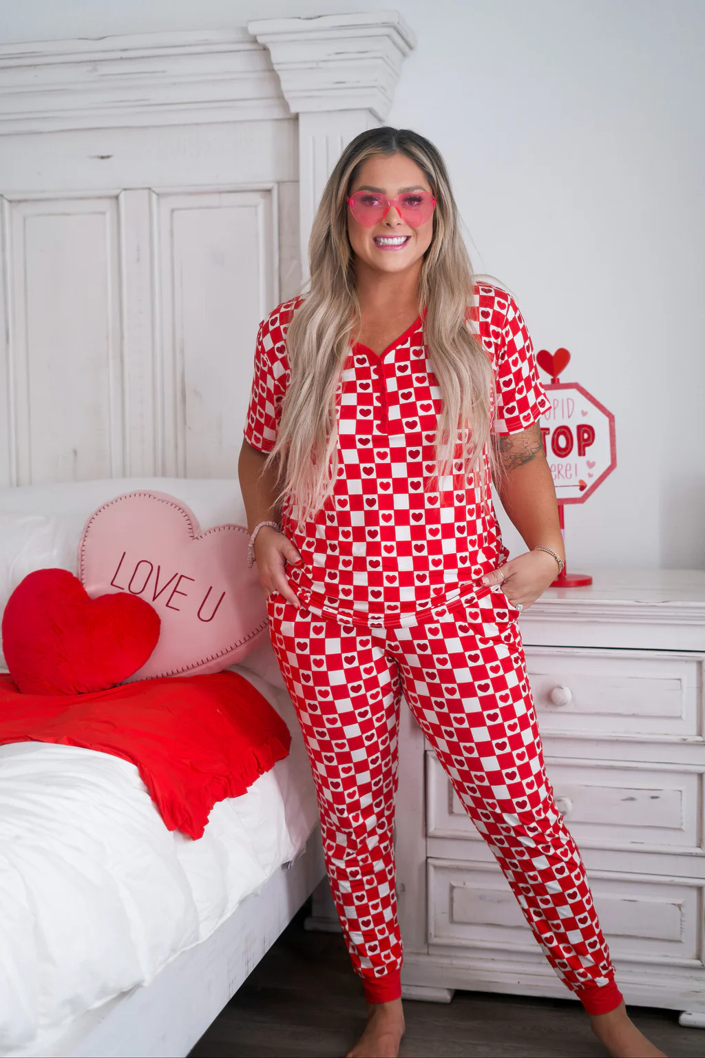 LOVE CHECKZZZ EXCLUSIVE WOMENS JOGGER DREAM SET | DREAM BIG LITTLE CO