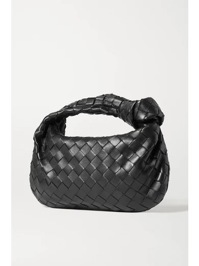 Jodie mini knotted intrecciato textured-leather tote | NET-A-PORTER (UK & EU)