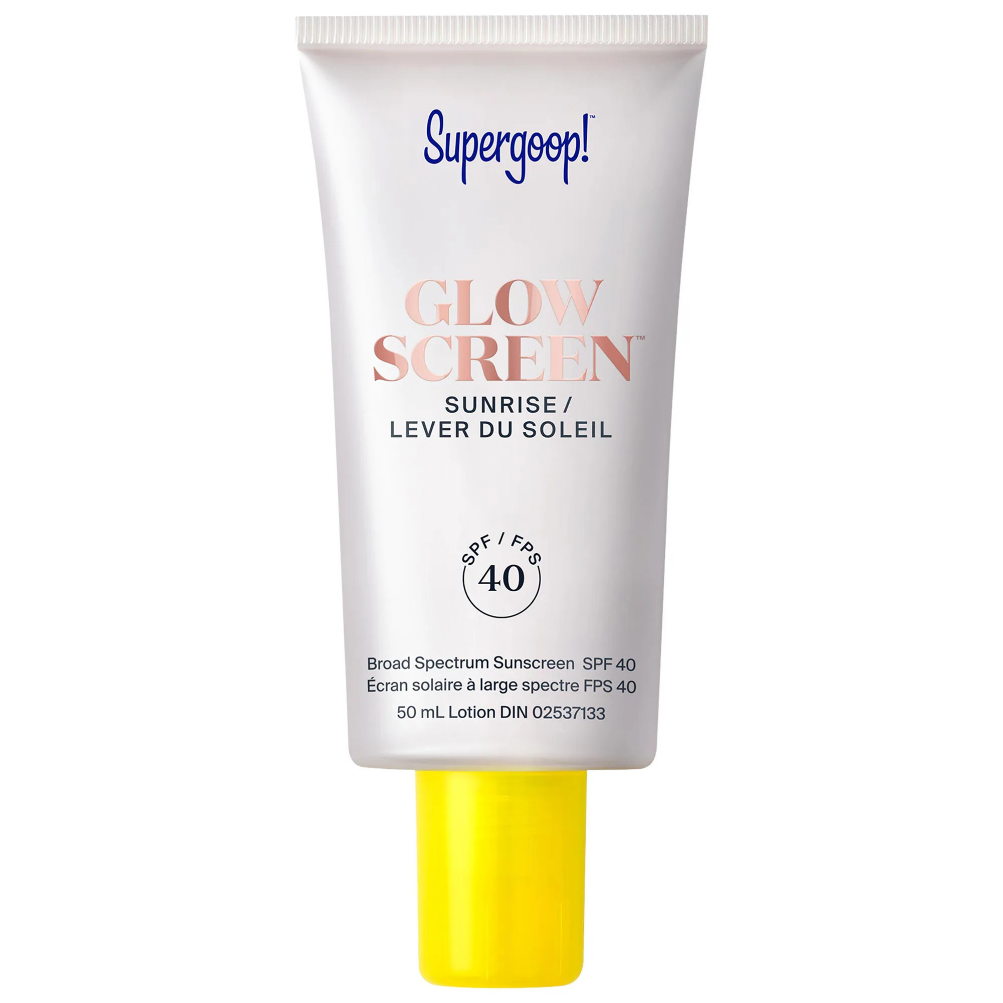 Supergoop! Glowscreen SPF 40 Face Sunscreen with Hyaluronic Acid + Niacinamide Sunrise 1.7 oz/ 50 mL | Sephora (CA)
