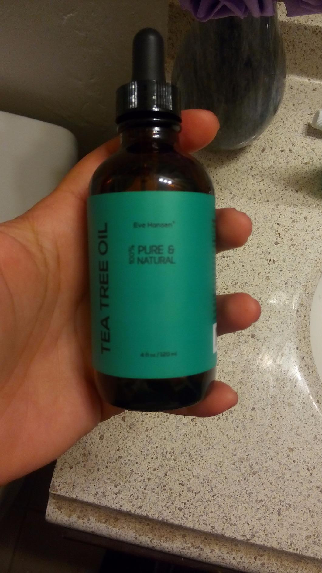 Eve Hansen Organic Tea Tree Oil (4oz) | Melaleuca Alternifolia | Pure Tea Tree Essential Oil for ... | Amazon (US)