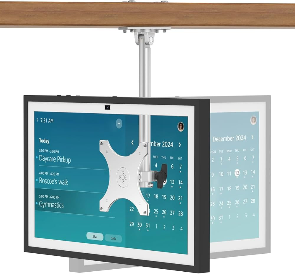 Almoz Under Cabinet Mount for Show 15, Height Adjustable Stand, Wide Range of Motion, Keeps Count... | Amazon (US)