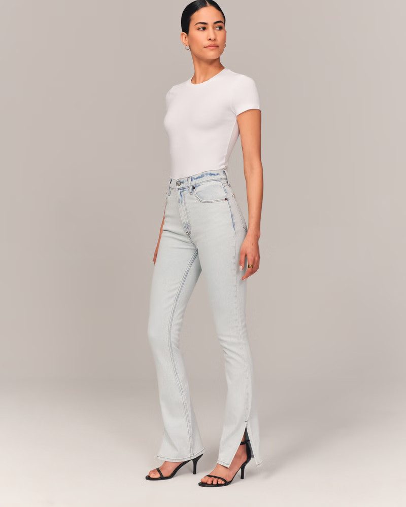 Women's Ultra High Rise 90s Slim Straight Jean | Women's Up To 50% Off Select Styles | Abercrombi... | Abercrombie & Fitch (US)