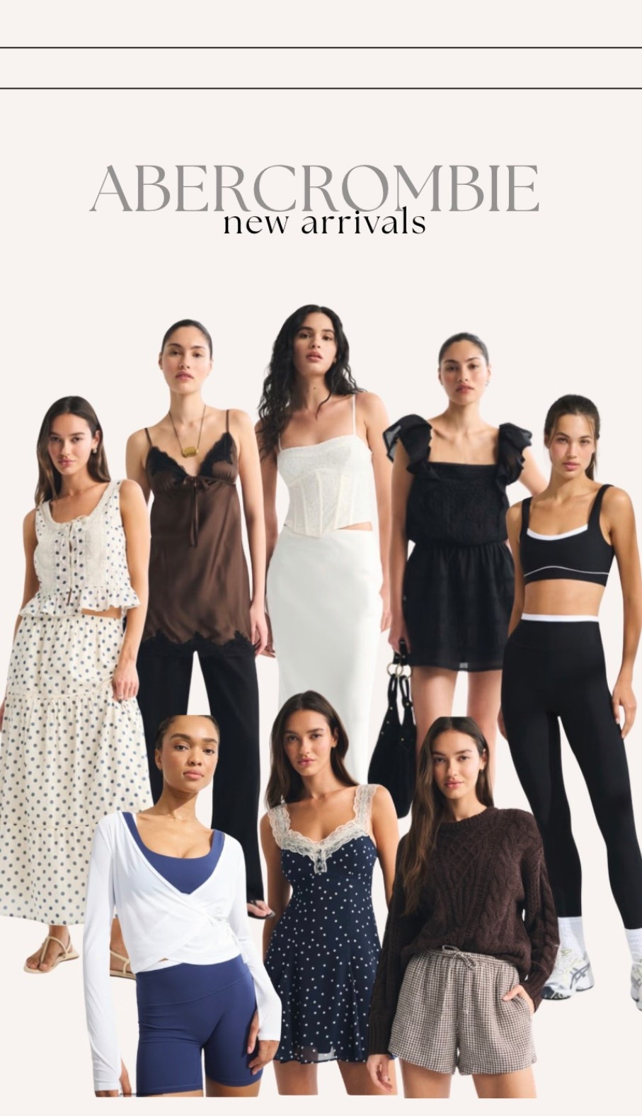 Abercrombie new arrivals!  

#afstyle #abercrombienewarrivals #springstyle #outfits #abercrombiedresses #vacationstyle #datenightoutfits #summeroutfits #bridaloutfits #twopiecesets #satinoutfits #momstyle #eveningoutfits #abercrombie #satintop #activewear #fitness #outfitideas #abercrombiesale 

#LTKootd #LTKSaleAlert #LTKU