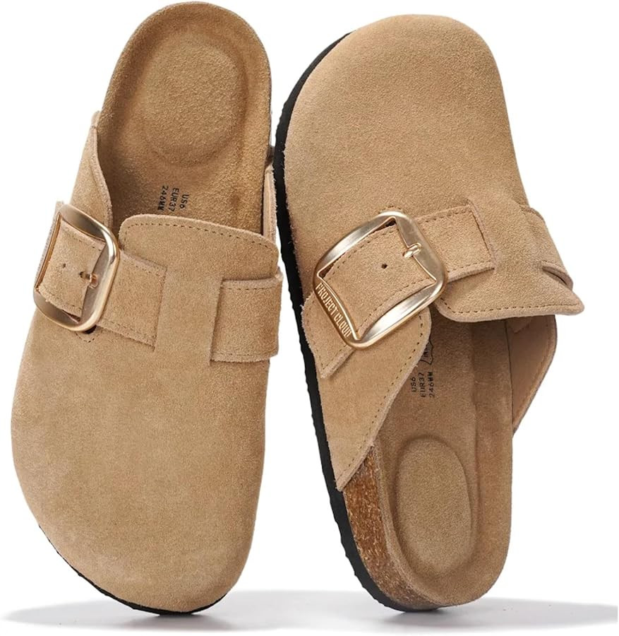 100% Genuine Leather Clogs for Women Footwear - Fall Shoes for Women | Amazon (US)