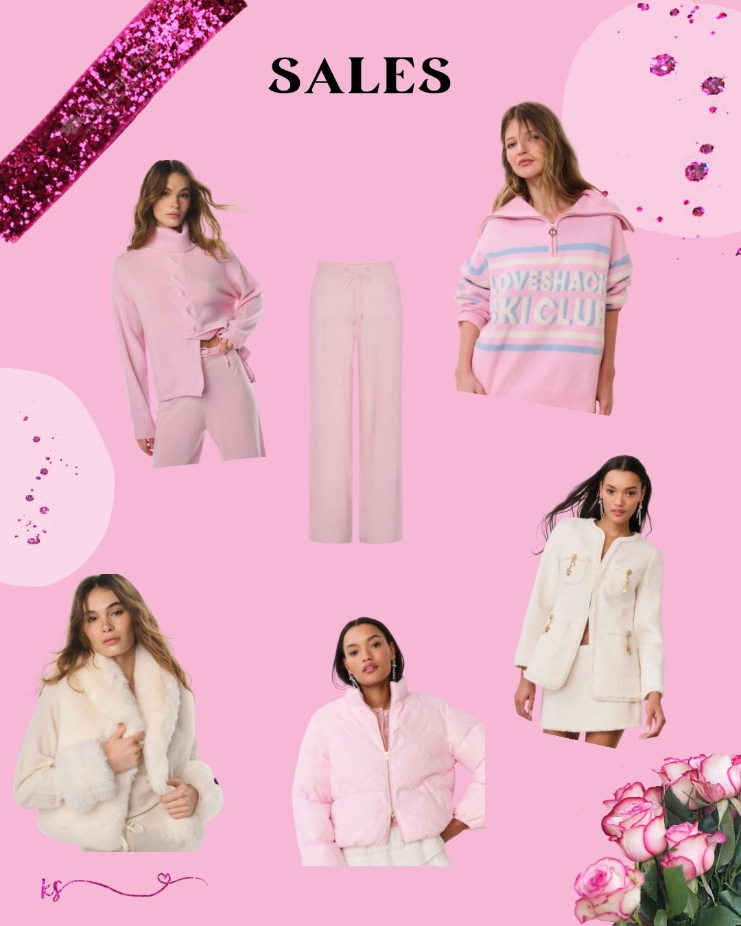 Loceshackfancy sale 
Winter sweaters on sale
Winter jackets 
Joggers on sale
Faux fur coat on sale
Pink puffer jacket on sale
Ski outfit 
Girl winter outfit