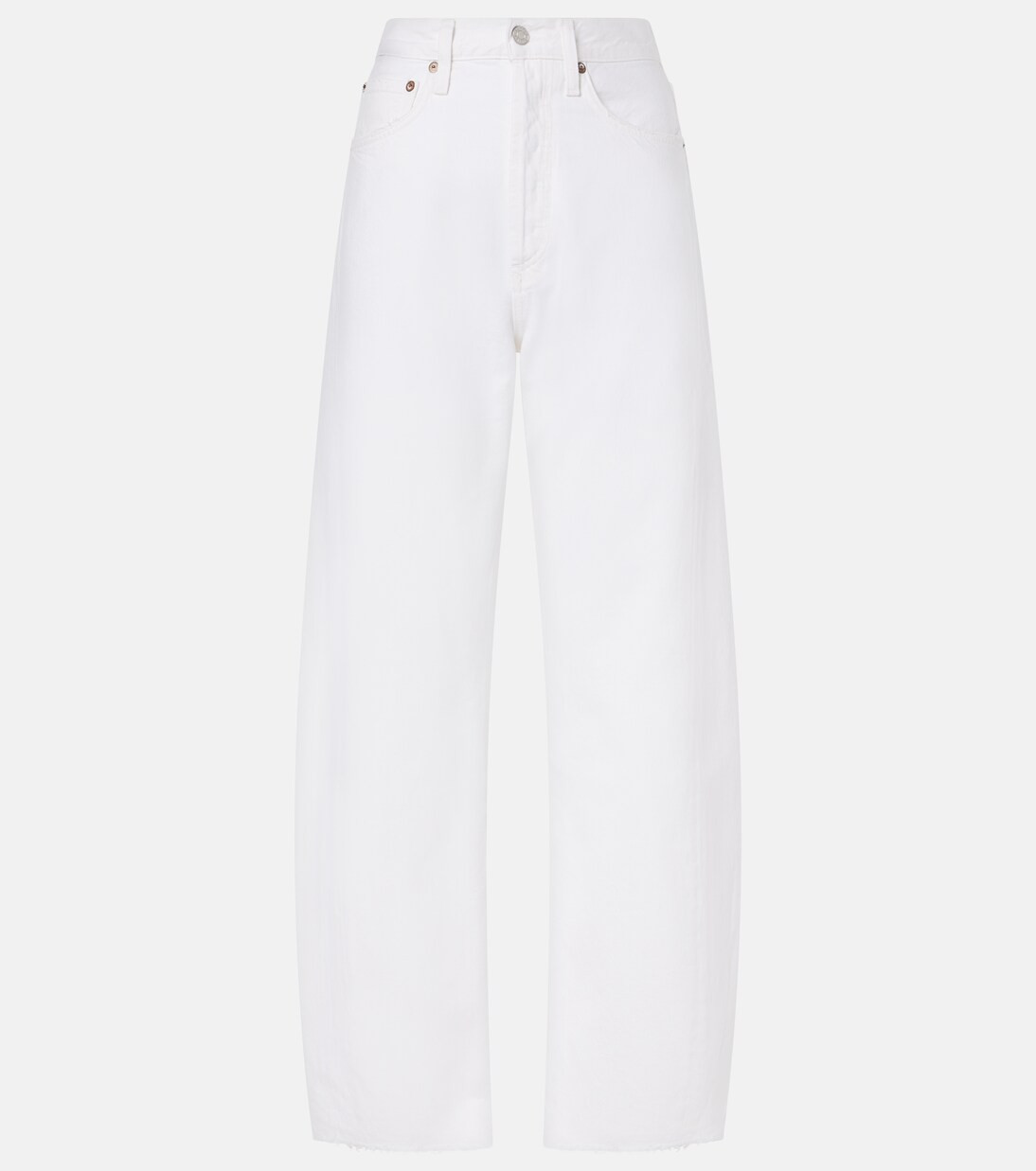Luna high-rise barrel-leg jeans | Mytheresa (INTL)