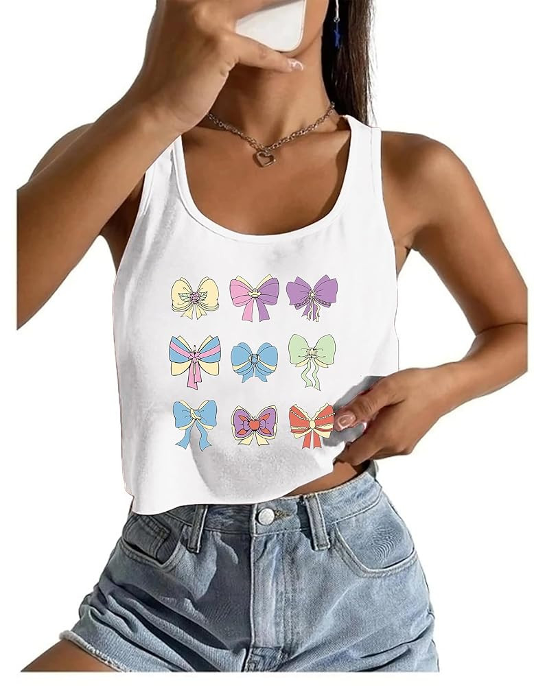 Magical Tank Tops for Women Magic Princess Shirt Magic Kingdom Graphic Tee Holiday Sleeveless Cro... | Amazon (US)