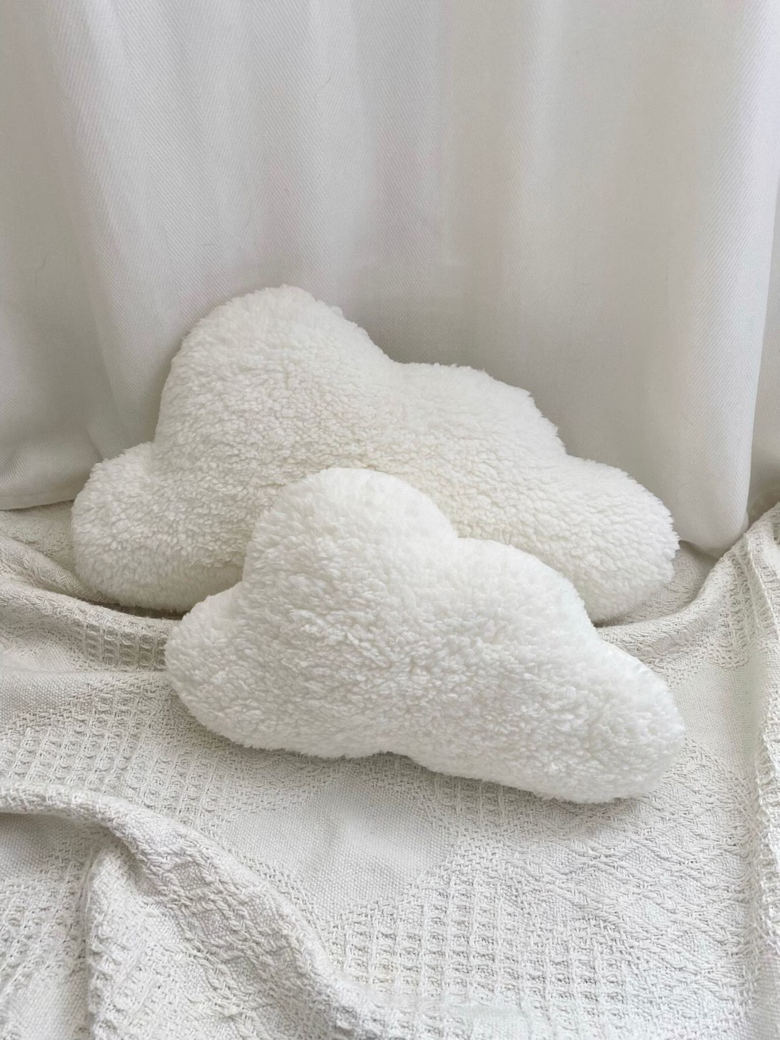Teddy Cloud Cushion Sherpa Cloud Cushion Neutral Nursery - Etsy | Etsy (US)