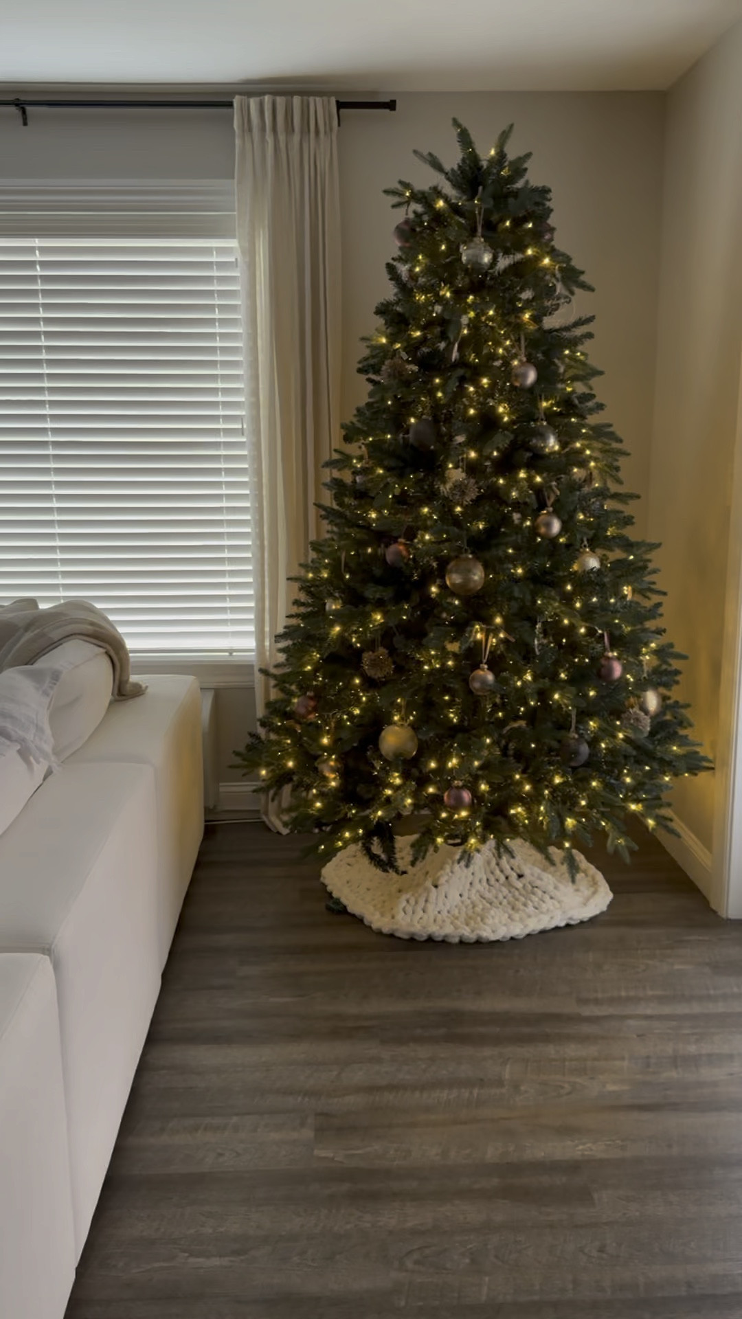 Organic modern Christmas decor, neutral Christmas decor, crate and barrel ornaments, textured ornaments

#LTKHoliday #LTKhome #LTKSeasonal