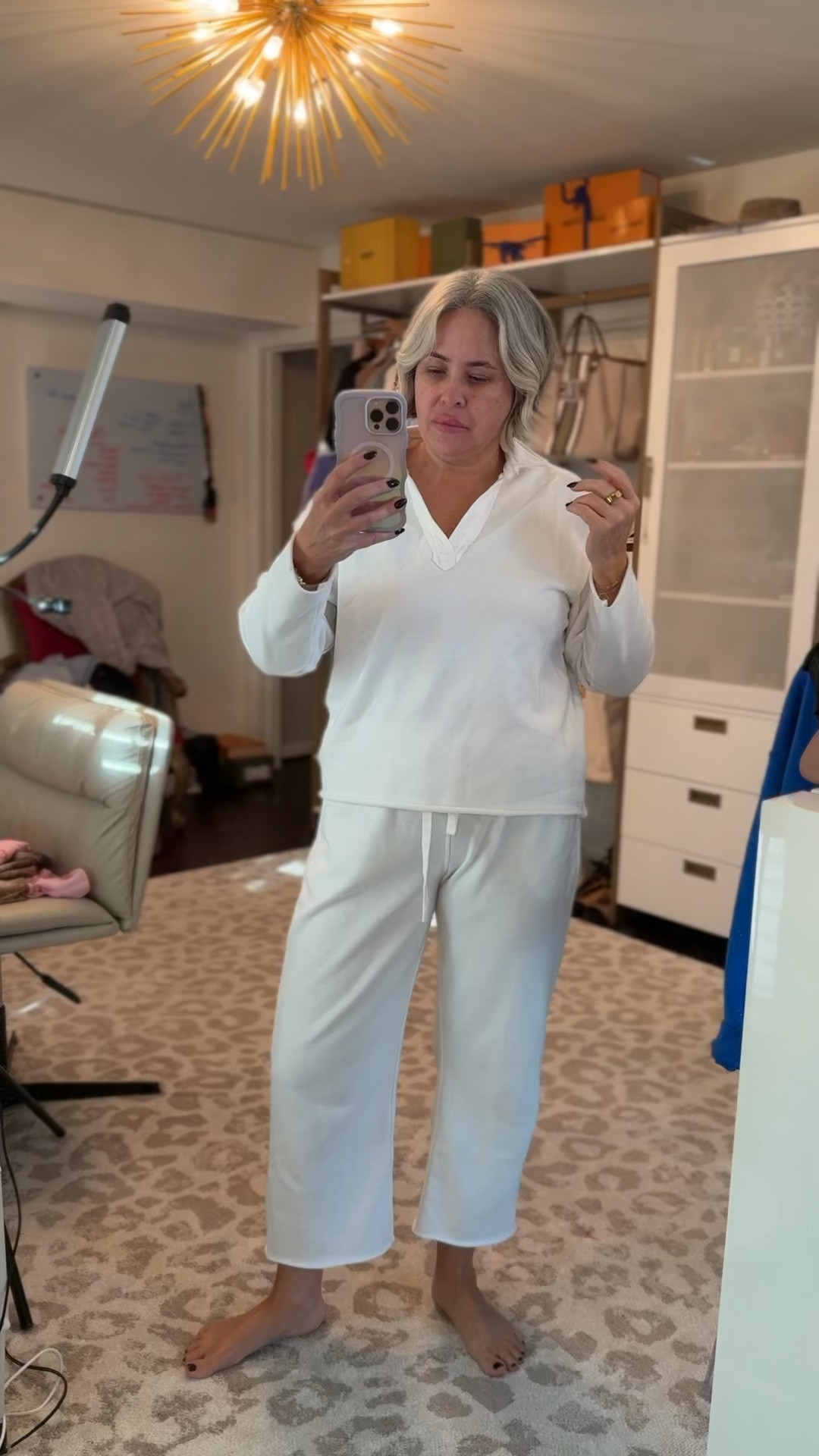 Here’s what I’m wearing to see my eye doctor today. This is my go to comfy cozy. Amazon set, I like to mix and match the sweatpants with other sweat sweatshirts.

The set would make a great gift for someone on your Christmas list. Runs true to size wearing a large. 

#LTKFindsUnder100 #LTKActive #LTKGiftGuide