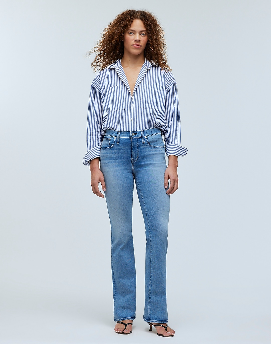 Kick Out Full-Length Jeans in Merrigan Wash | Madewell
