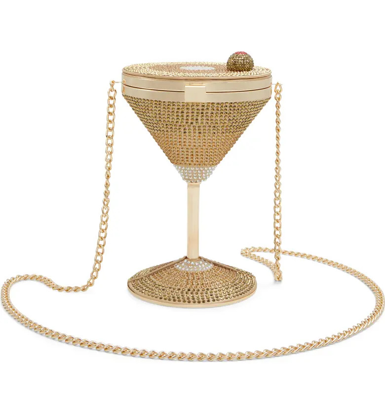 Martini Crystal Embellished Crossbody Bag | Nordstrom