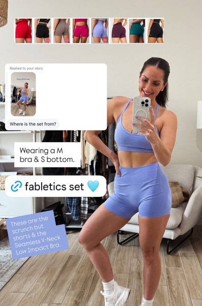 Fabletics Matching Set 🤍 

 #LTKootd #LTKfitnessgoals #LTKActive