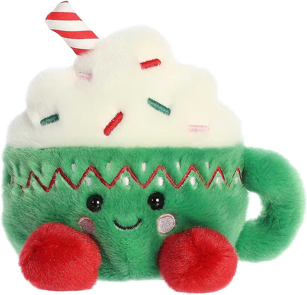 Aurora® Festive Palm Pals™ Candace Hot Cocoa™ Stuffed Animal - Pocket-Sized Play - Collectab... | Amazon (US)