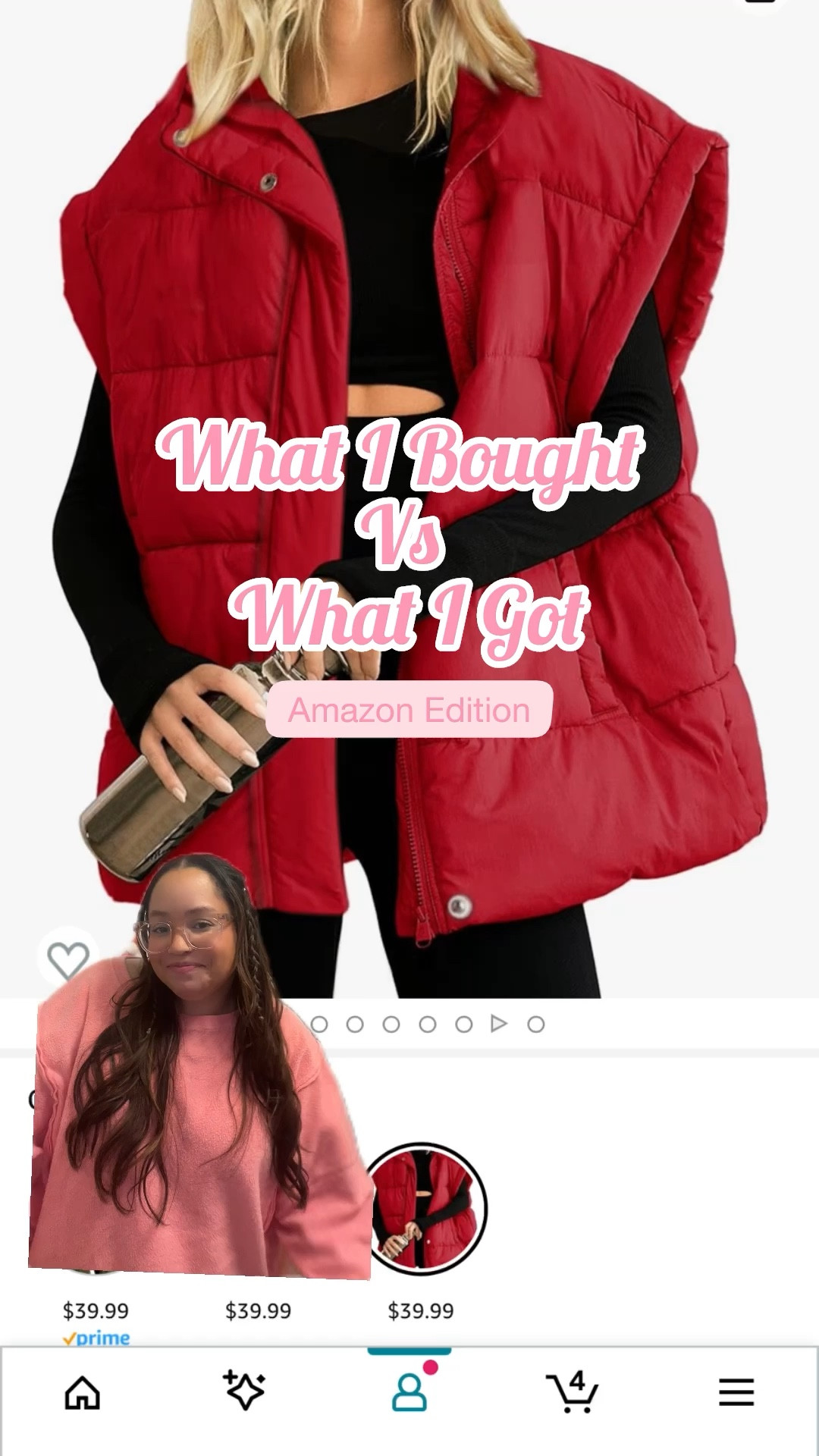 Amazon Puffer Vest Find!! $40 wearing the XXL 

#LTKVideo #LTKstyletip #LTKfindsunder50