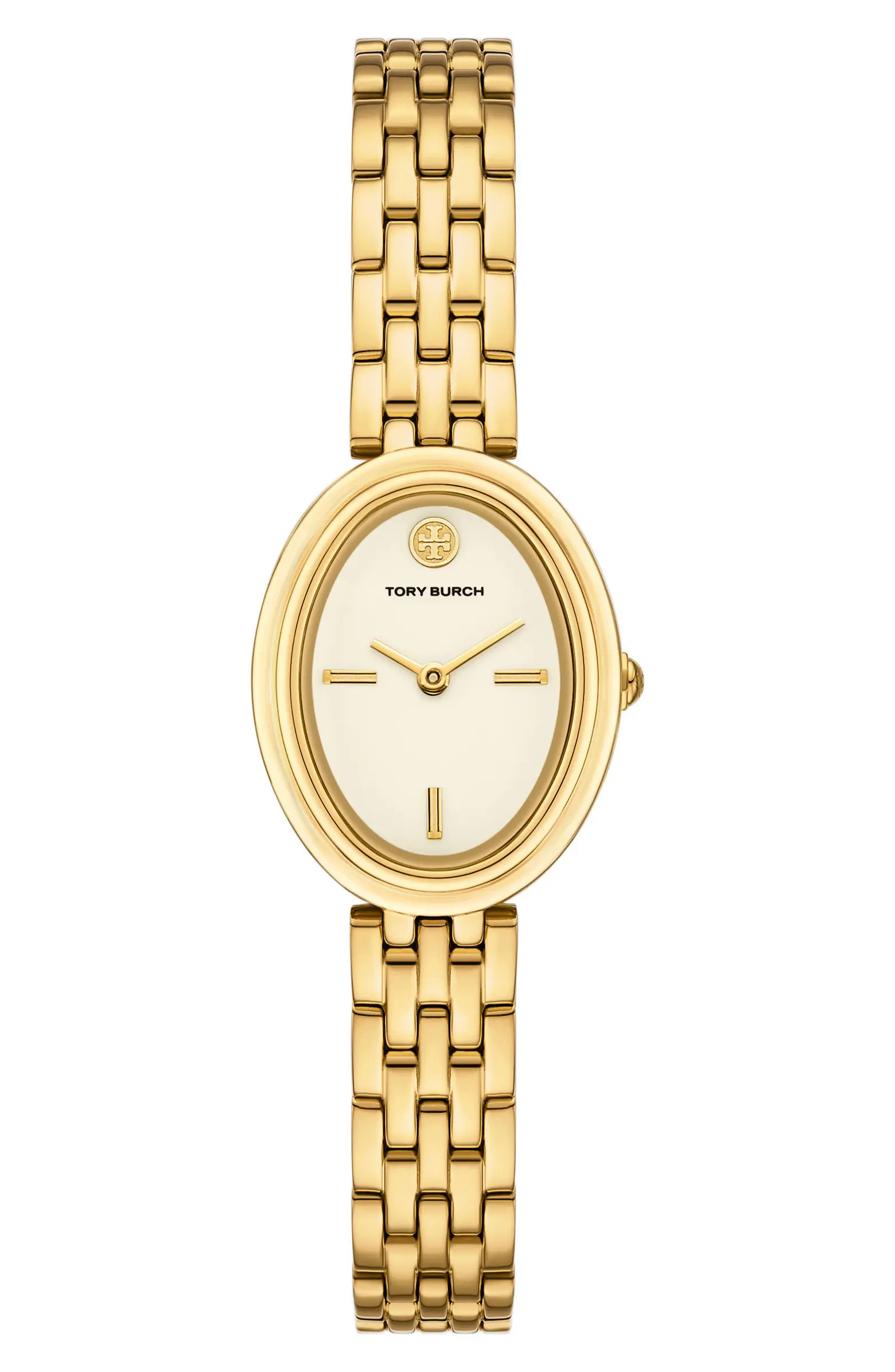 Tory Burch The Oval Bracelet Watch, 22mm x 28mm | Nordstrom | Nordstrom