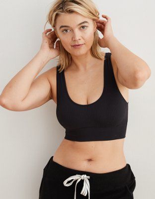 Aerie Chill Seamless Padded Bralette | American Eagle Outfitters (US & CA)
