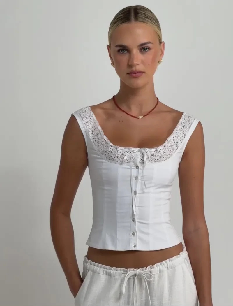 Decolletage Top | Rumored