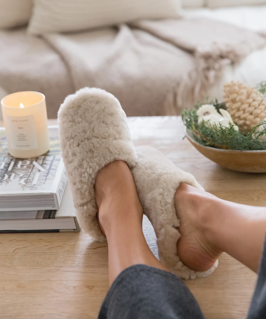 Shearling Moroccan Slipper | Jenni Kayne