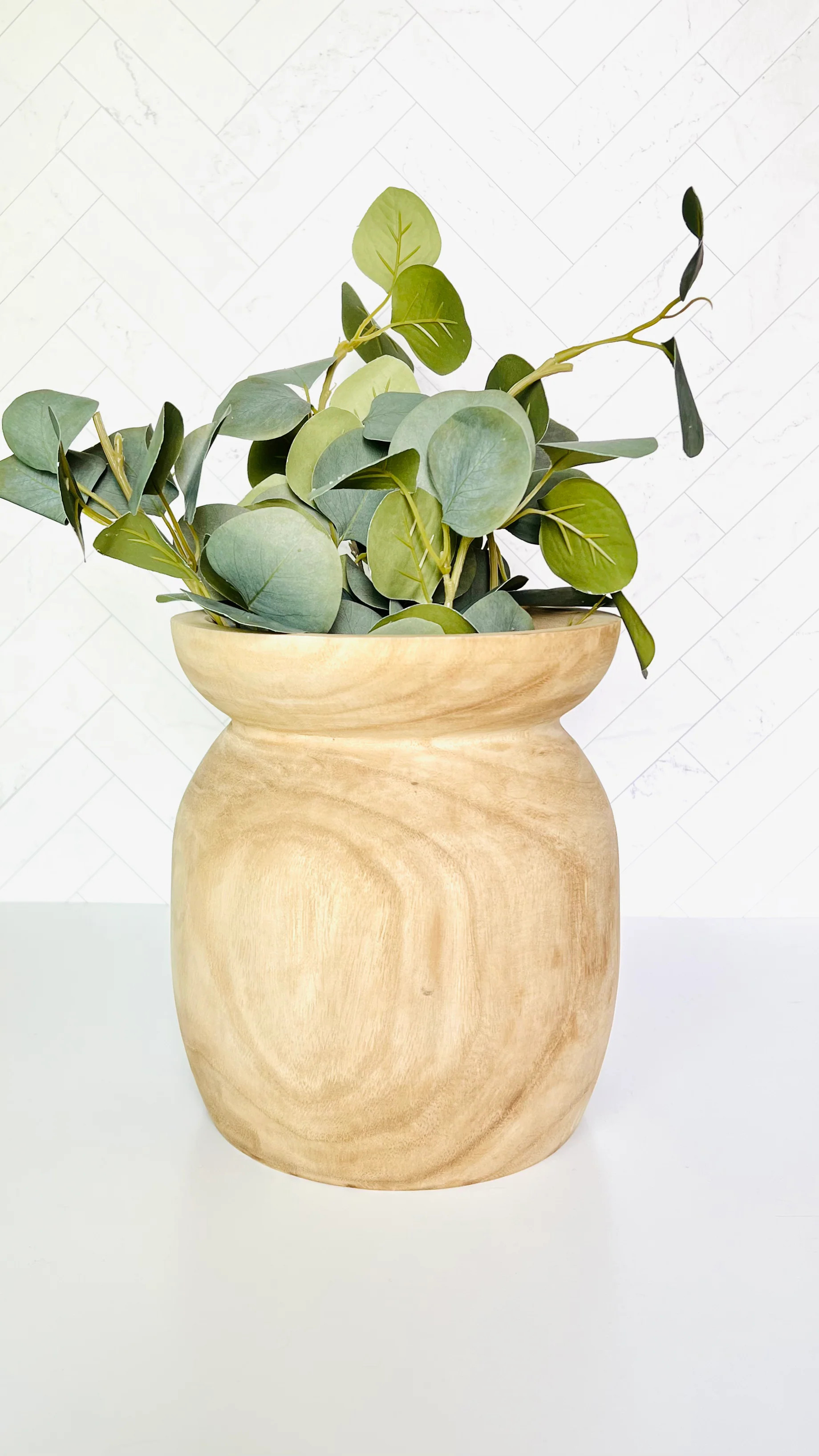 Wooden Vase | The Offbeat Co.