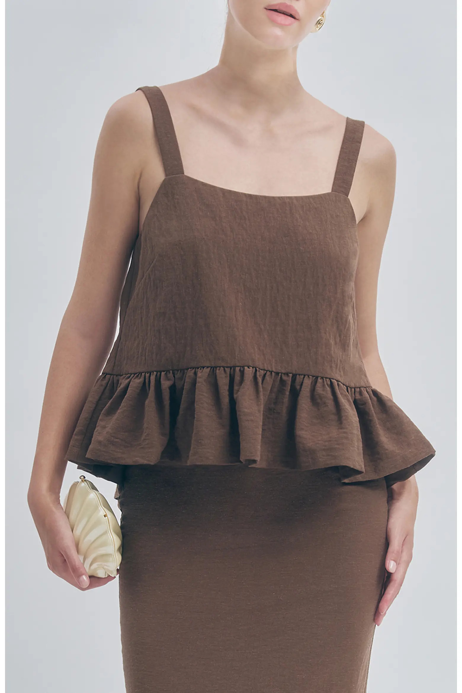 MAUDE CLUB Brandy Peplum Top (Women) | Nordstrom | Nordstrom
