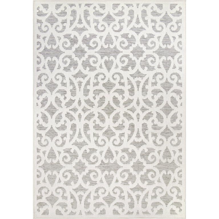 My Texas House Arlington, Reversible, Indoor/Outdoor Woven Area Rug, Grey, 7'9" x 10'10" | Walmart (US)