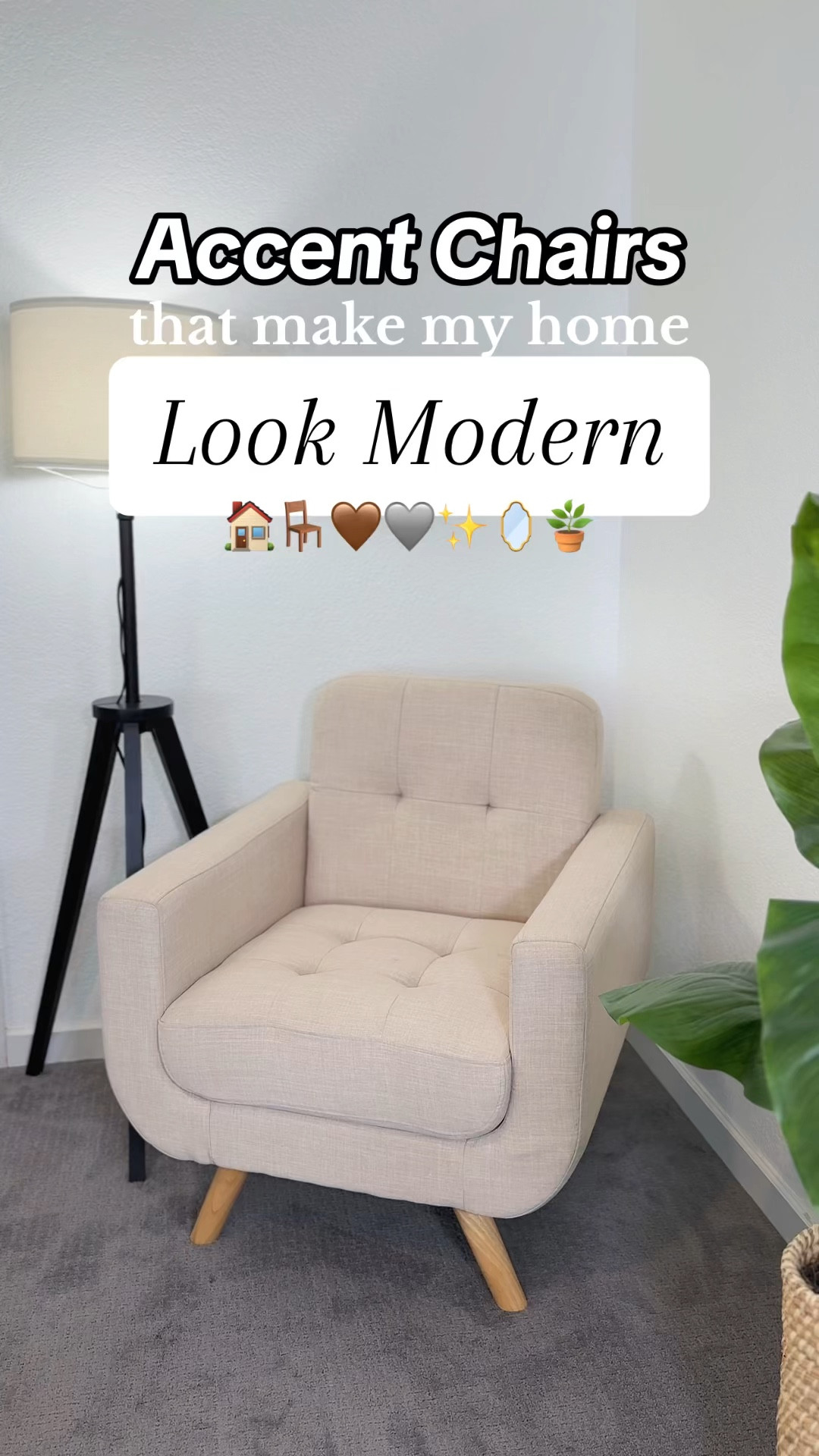 Modern accent chairs give you so much abng for your buck when it comes to achieving your desired aesthetic in your home! Everything is blinked in my LTK IN MY LIO 🪑 #modernchairs #accentchairs #homedecor

#LTKHome #LTKSummerSales