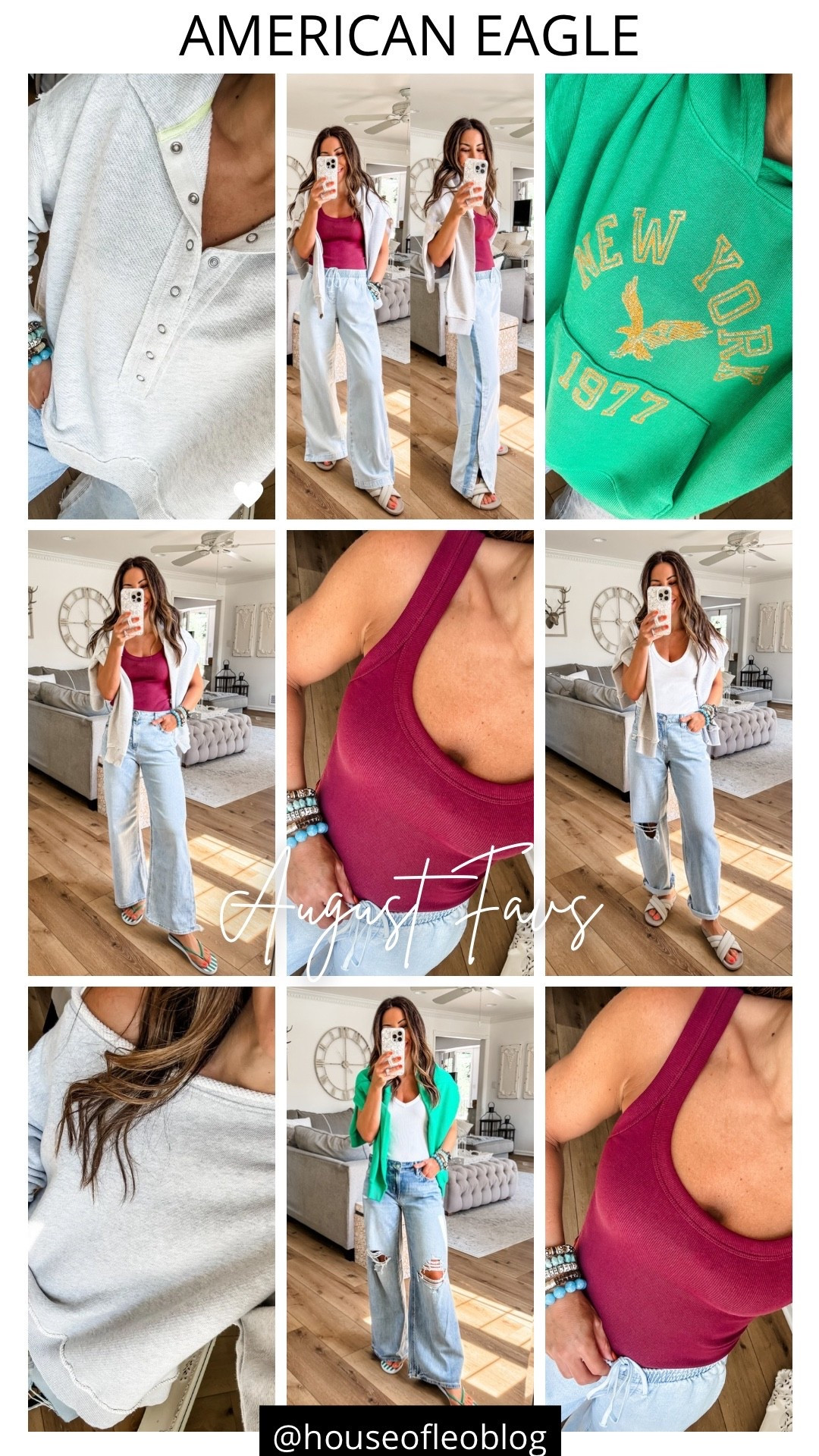 This month's American Eagle haul is packed with lots of jeans. Baggy jeans, wide leg jeans, high rise jeans, low rise jeans and barrel jeans. All of them are petite friendly and in the most comfy drapey denim fabric. And of course cozy sweatshirts to go with them. These were keepers ladies! #AEPartner #AEJeans @ae 

Track striped jeans Xs. Baggy wide leg 0 x-short. Ripped wide leg 0 short. Barrel jeans 0 short. Tops small.

American Eagle, American Eagle jeans. Baggy jeans. Wide leg jeans.

#LTKOver40 #LTKSaleAlert #LTKPetite