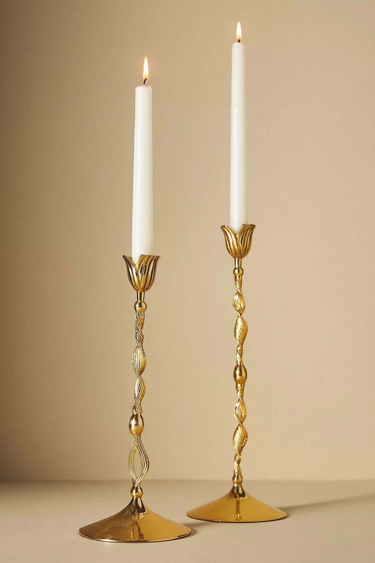 Rialto Taper Candle Holder | Anthropologie (US)