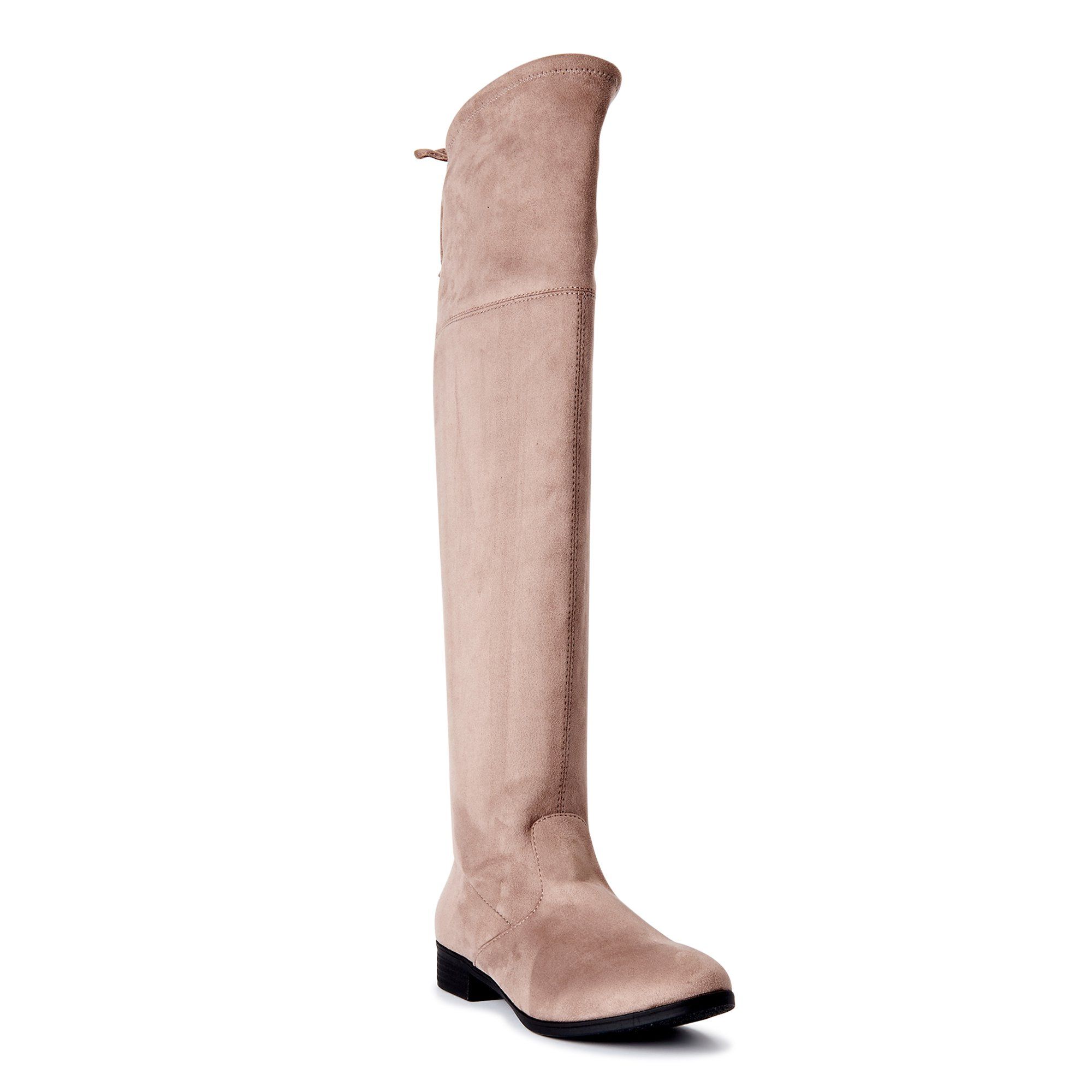 No Boundaries Women's Over-the-Knee Boots, Wide Width Available | Walmart (US)