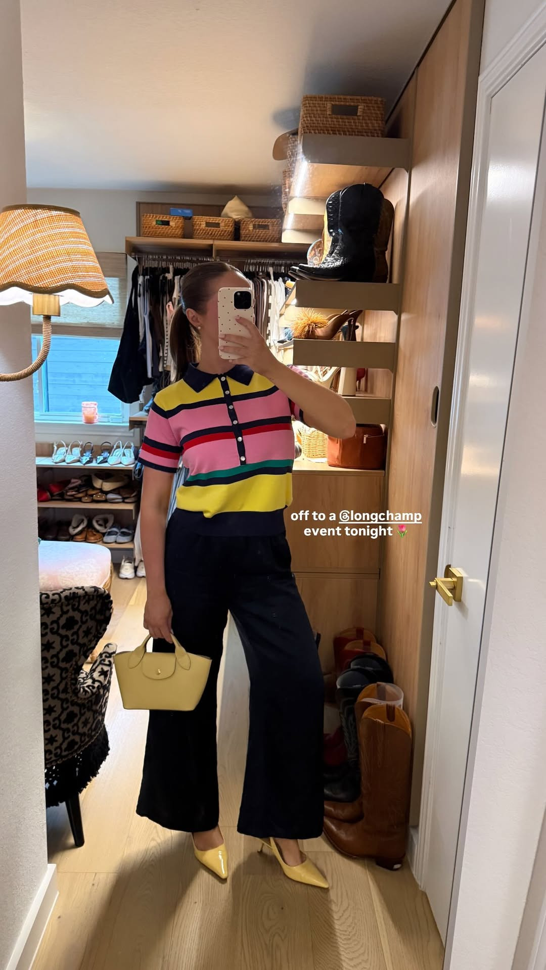 summer/spring ootd 💛🌷 zara striped polo & my fav pants from j.crew!

summer outfit
spring outfit
zara finds
zara fashion
summer bag 

 #LTKgrwm #LTKootd #LTKSeasonal