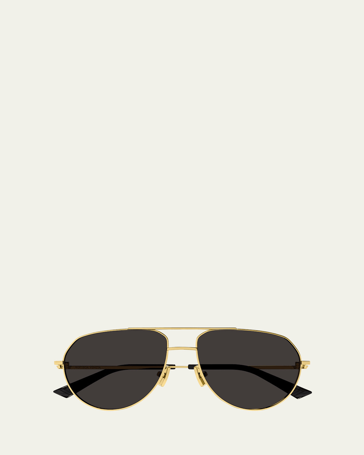 Logo Metal Aviator Sunglasses | Bergdorf Goodman