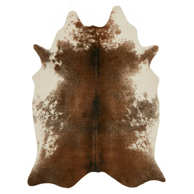 Loloi II Grand Canyon Faux Cowhide Coffee / Ivory Area Rug | Walmart (US)