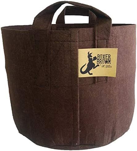 BEST Root Pouch (15 GALLON) Best Aeration Pot and Grow Bags from Maui Mike's. Made of Thicker Hemp M | Amazon (US)