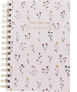 Graphique Hardbound Spiral Journal | Dainty Floral Design | Premium Paper | Notebook | Diary | Li... | Amazon (US)
