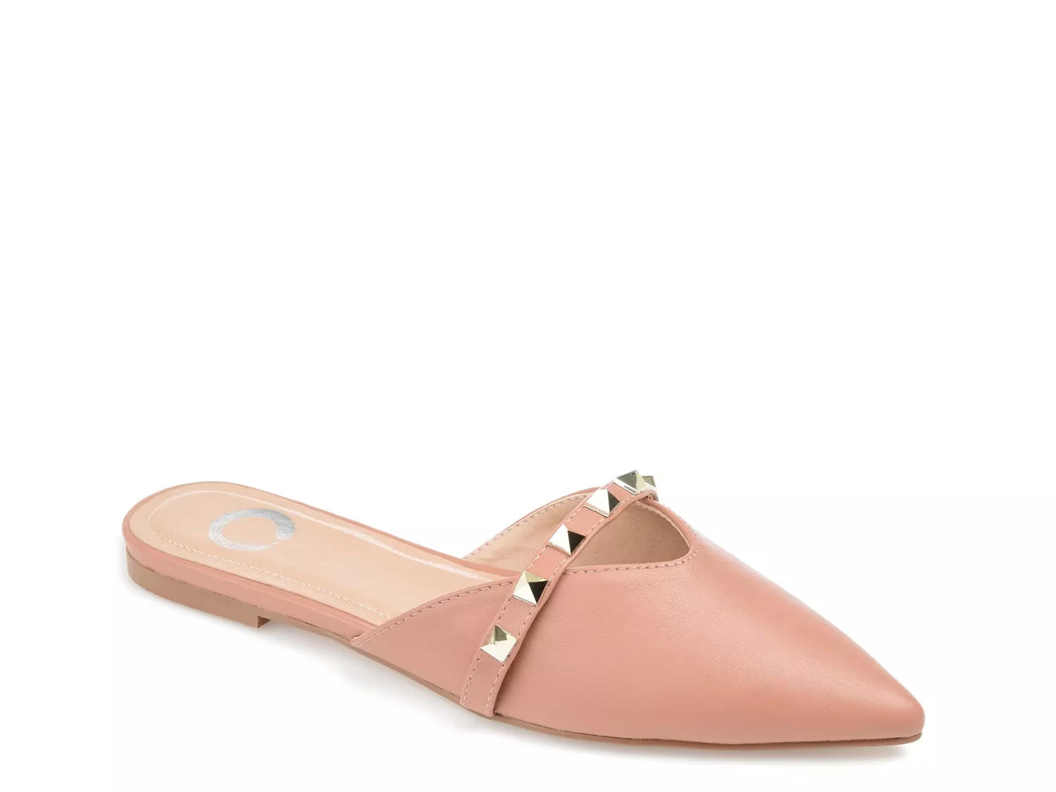 Journee Collection Dreah Studded Mule | Women's | Light Pink | Size 10 | Flats | Mule | DSW