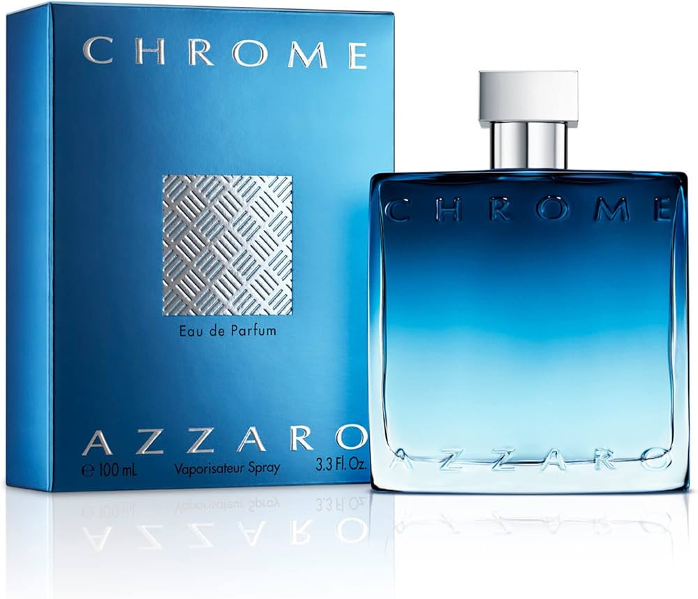 Azzaro Chrome Eau de Parfum - Fresh Aquatic Mens Cologne - Fougère, Aromatic & Woody Fragrance -... | Amazon (US)