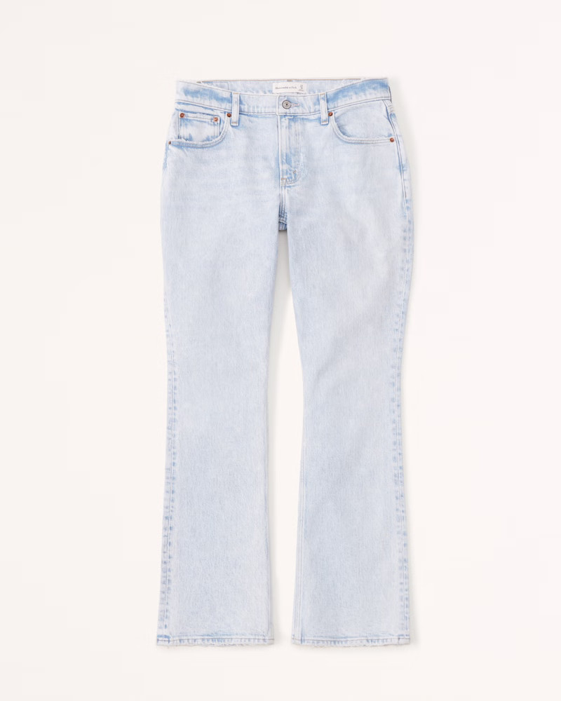Curve Love Low Rise Bootcut Jean | Abercrombie & Fitch (US)